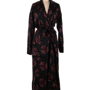 A.L.C. Long Sleeve Black and Red Dress